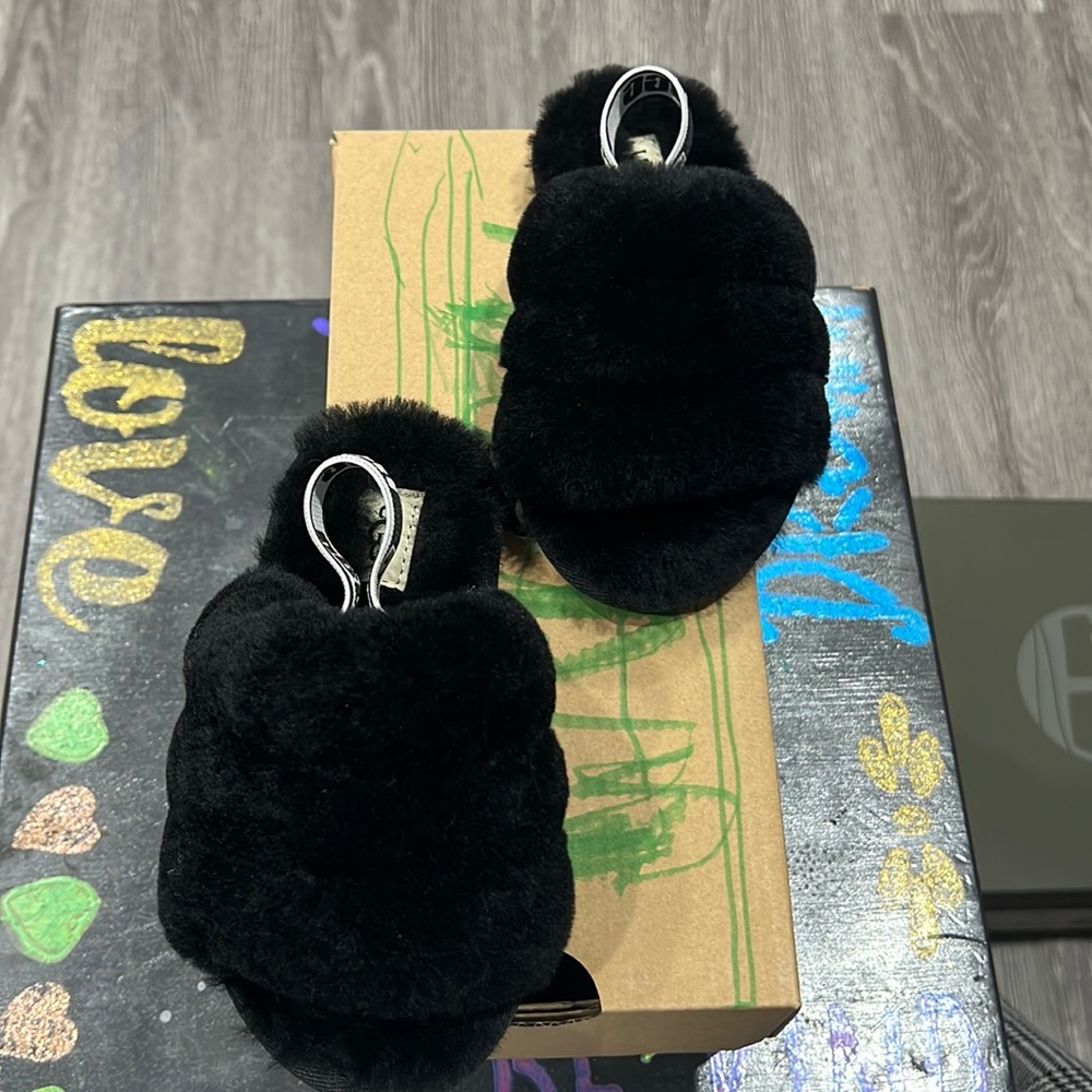 Black Toddler Fluff Yeah Slide